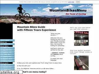 mountain-bikes-menu.com