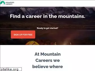 mountaincareers.com