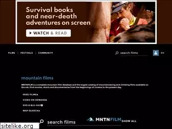 mountainfilmdb.com