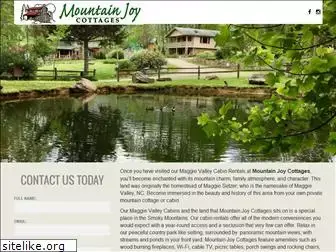 mountainjoycottages.com