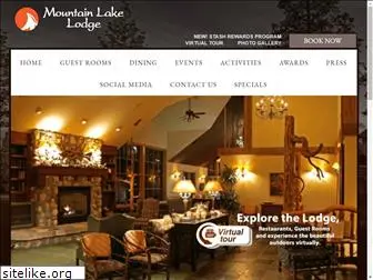 mountainlakelodge.com