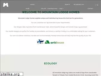 mountainlodgehomes.co.uk