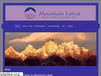 mountainlotusmassage.com