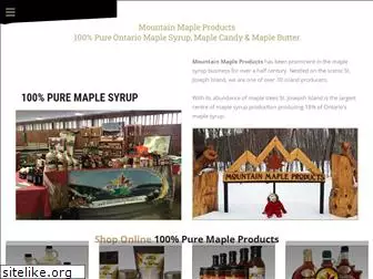 mountainmapleproducts.ca