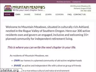 mountainmeadowsashland.com