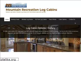 mountainrecreationlogcabins.com