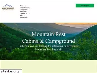 mountainrestcabins.com