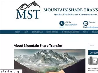 mountainsharetransfer.com