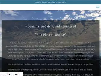 mountainsidecabins.com