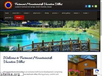 mountainsidevillas.com