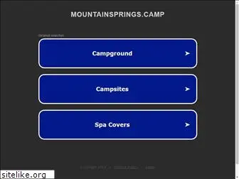 mountainspringscampground.com