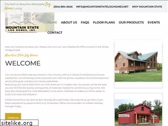 mountainstateloghomes.com