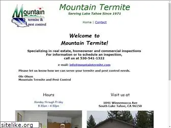 mountaintermite.com