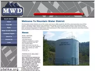 mountainwaterdistrictky.com