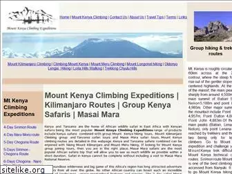 mountkenyaclimbing.com