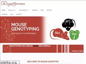 mousegenotype.com