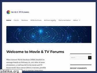 movietvforums.com