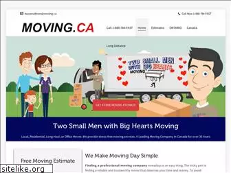 www.moving.ca website price