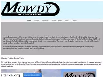 mowdyboats.com