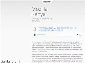mozilla-kenya.org