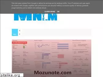 mozunote.com