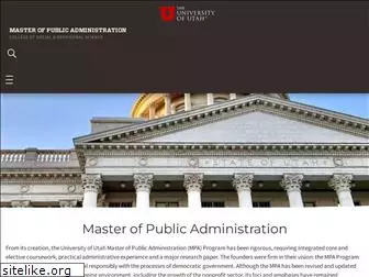 mpa.utah.edu