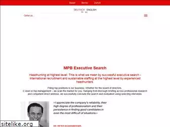 mpb-executive-search.ch