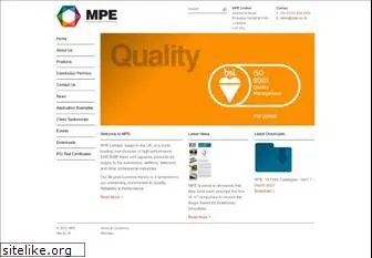 mpe.co.uk