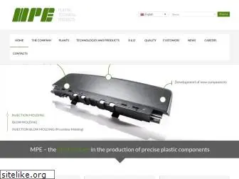 mpeplastics.com