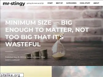mr-stingy.com