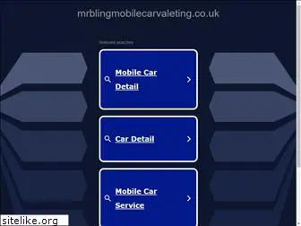 mrblingmobilecarvaleting.co.uk