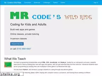 mrcodeswildride.com