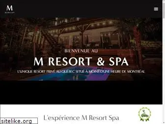 mresortandspa.com