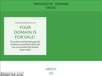 mrgiddyup.com