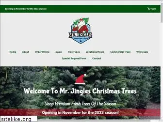 mrjingleschristmastrees.com