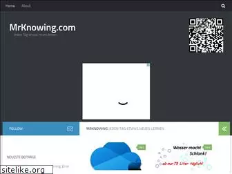 mrknowing.com
