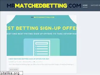 mrmatchedbetting.com