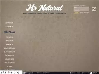 mrnaturalpizza.com