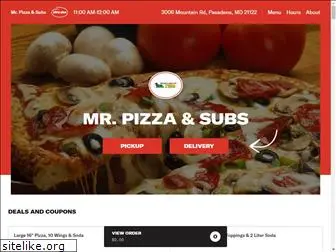 mrpizzasubsmenu.com