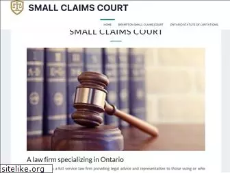 mrsmallclaimscourt.ca