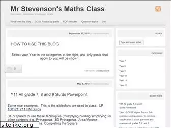 mrstevensonmaths.wordpress.com