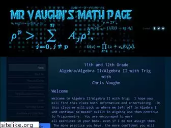 mrvaughnmath.weebly.com