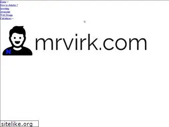 mrvirk.com