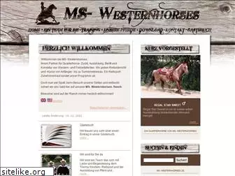 ms-westernhorses.de