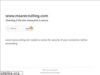 msarecruiting.com