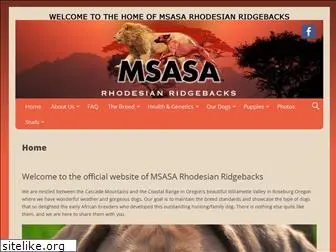 msasaridgebacks.net