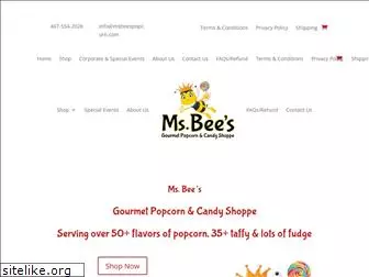 msbeespopcorn.com