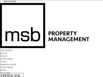 msbmanagement.com