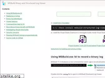 msbuildlog.com