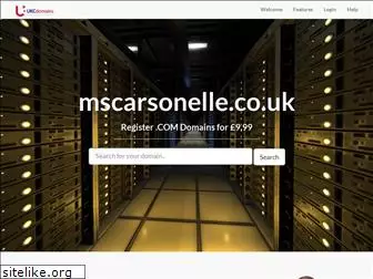 mscarsonelle.co.uk